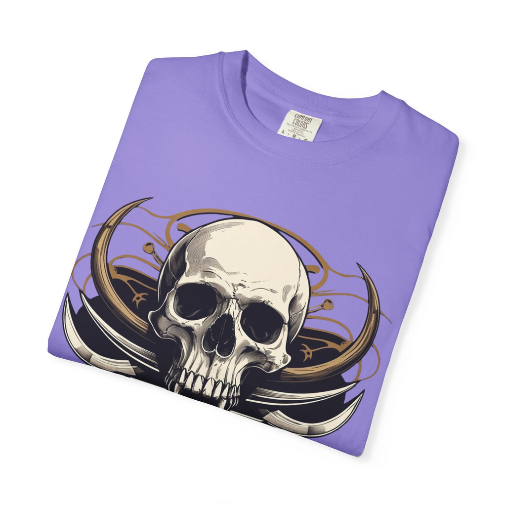 Skull Logo T-Shirt — "Allen Cutlery" Retro Gothic Tee