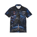 Space Force Unisex Polo Shirt (AOP)