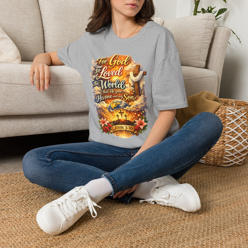 For God So Loved The World Unisex Softstyle T-Shirt