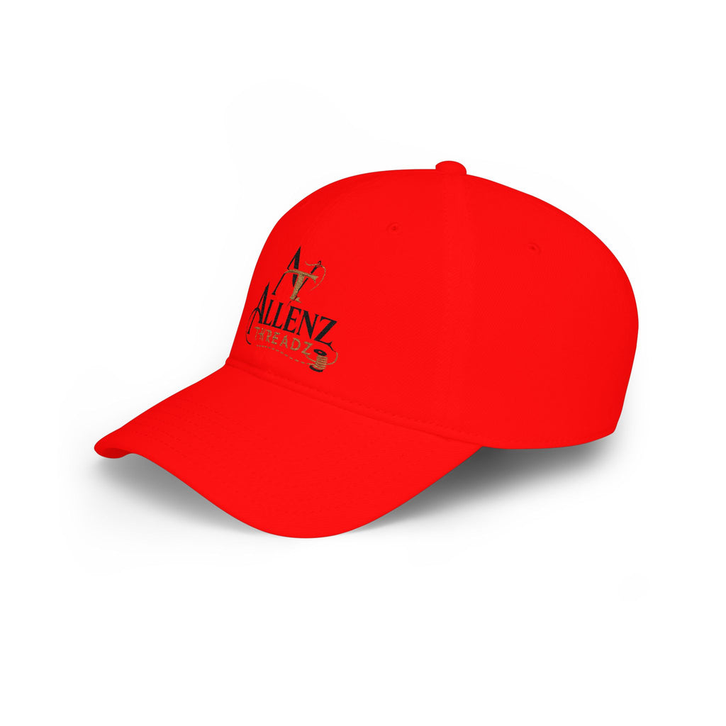 Low Profile Baseball Cap Allenz Threadz logo