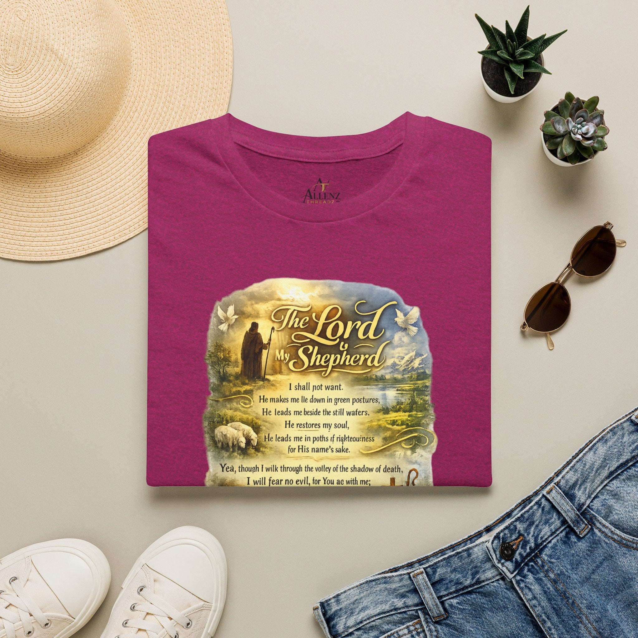 The Lord Is My Shepherd Unisex Softstyle T-Shirt