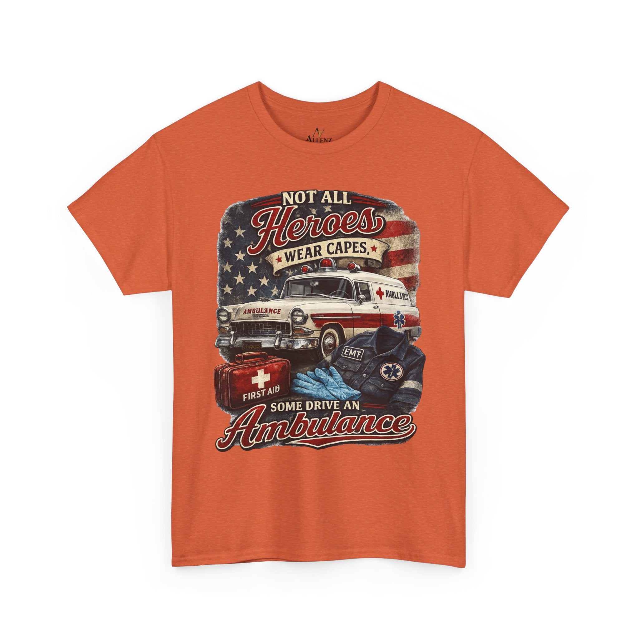 Ambulance Hero Unisex Heavy Cotton Tee