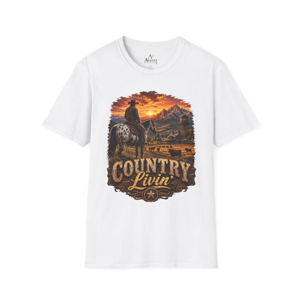 Country Livin' Unisex Softstyle T-Shirt