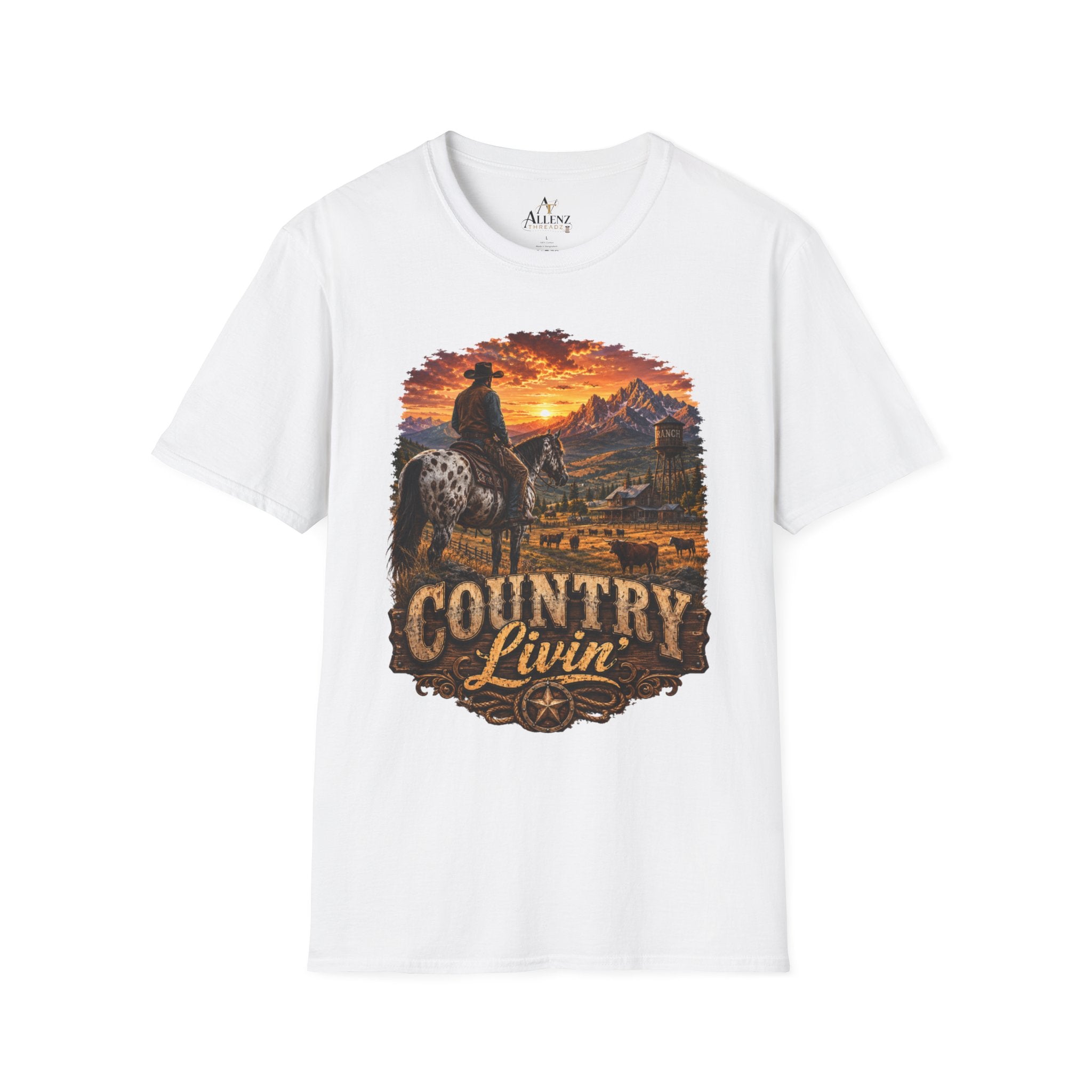 Country Livin' Unisex Softstyle T-Shirt