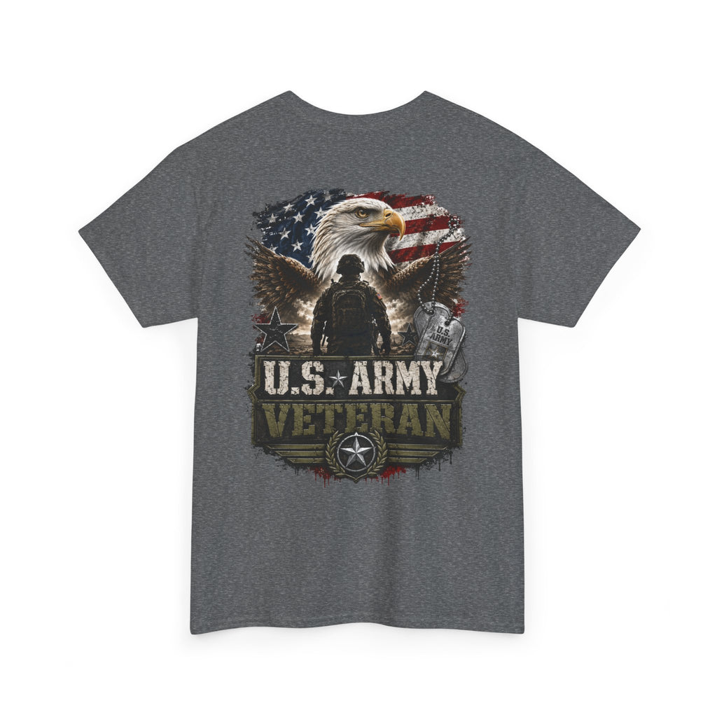 Army Veteran Unisex Heavy Cotton Tee