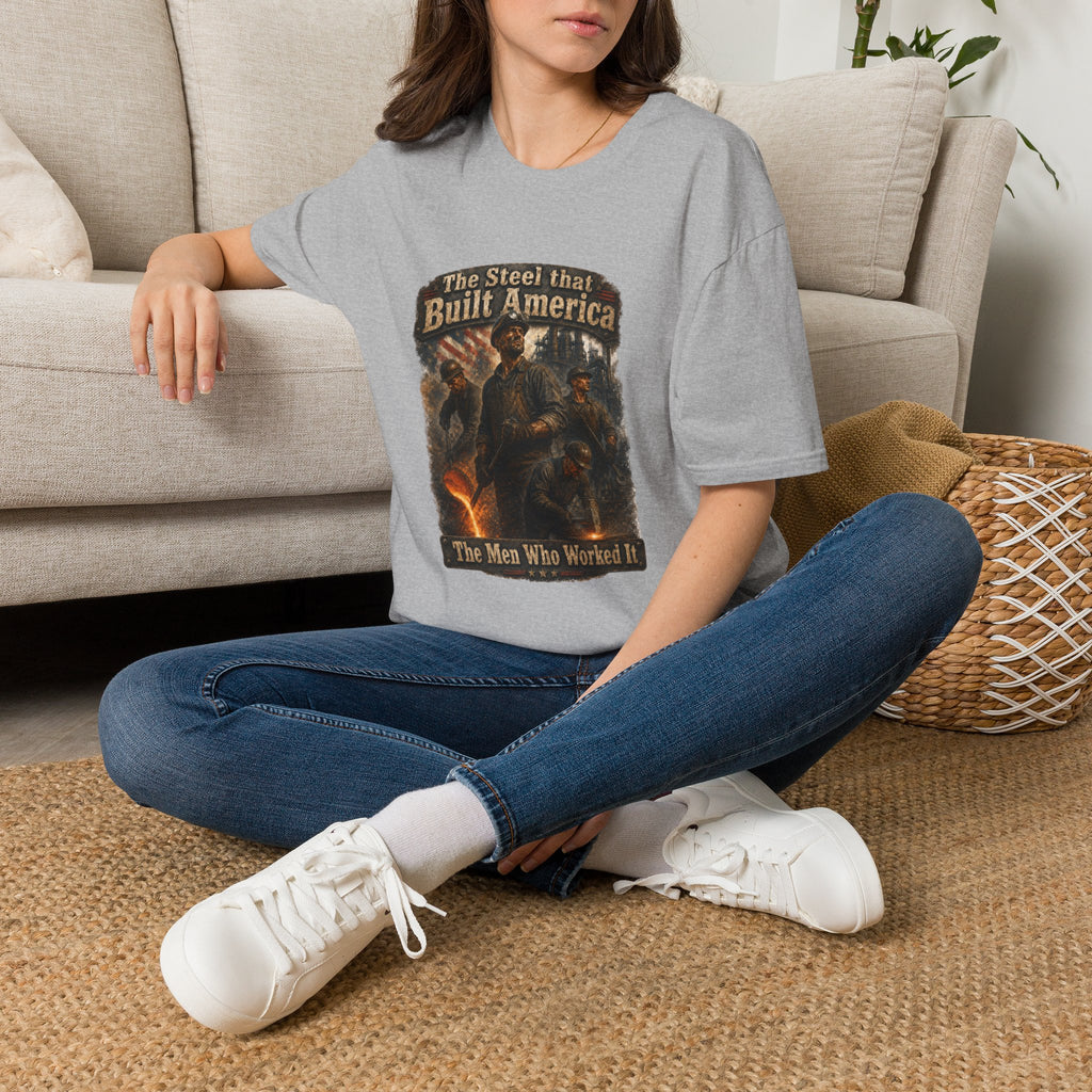 The Steel That Built America Unisex Softstyle T-Shirt