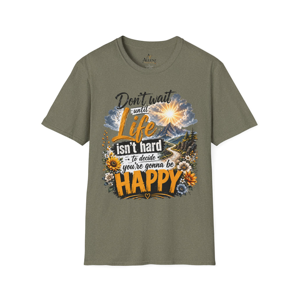 Positive Quote Unisex Softstyle T-Shirt