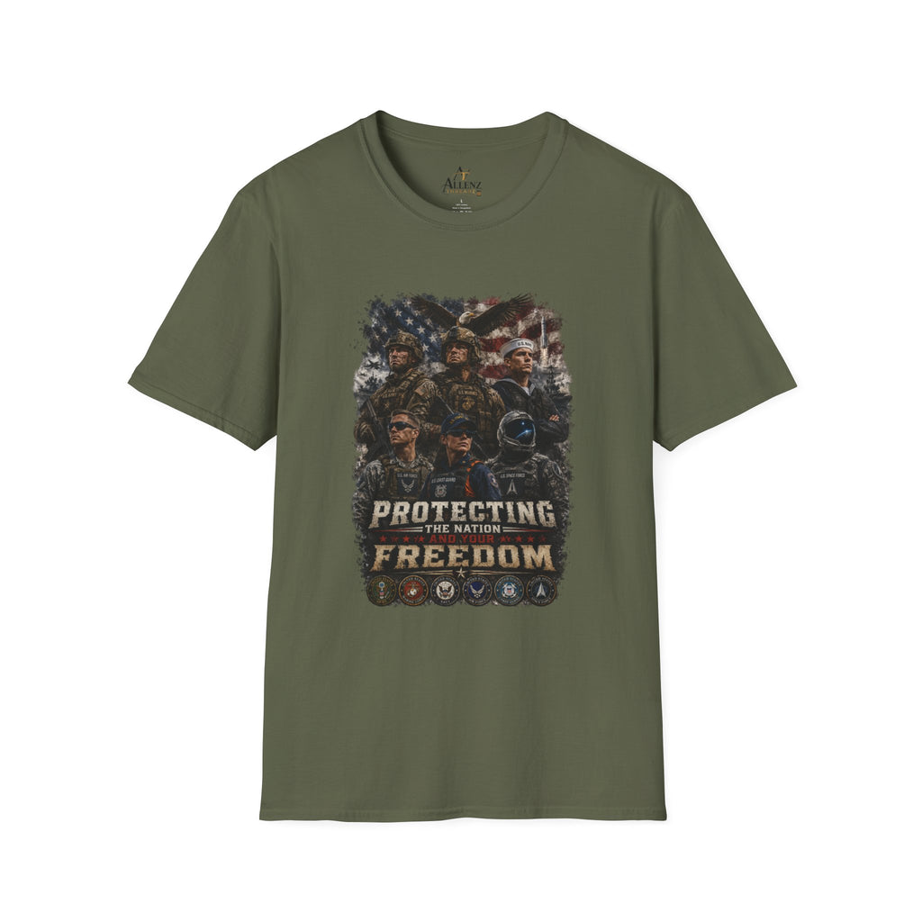 Protecting the Nation Unisex Softstyle T-Shirt
