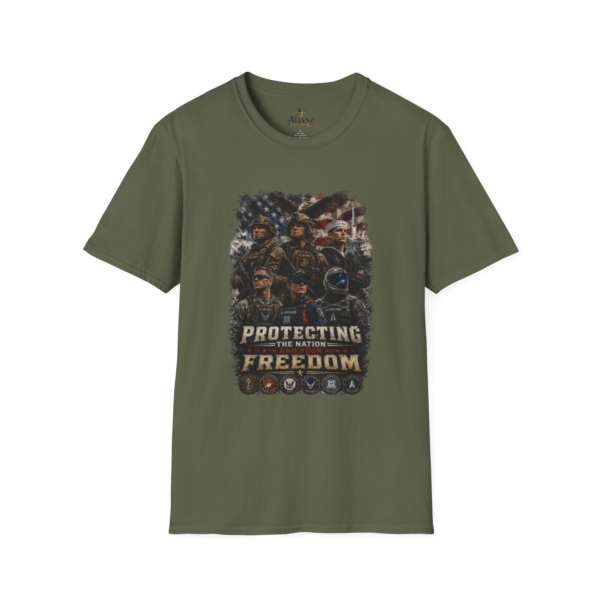 Protecting the Nation Unisex Softstyle T-Shirt