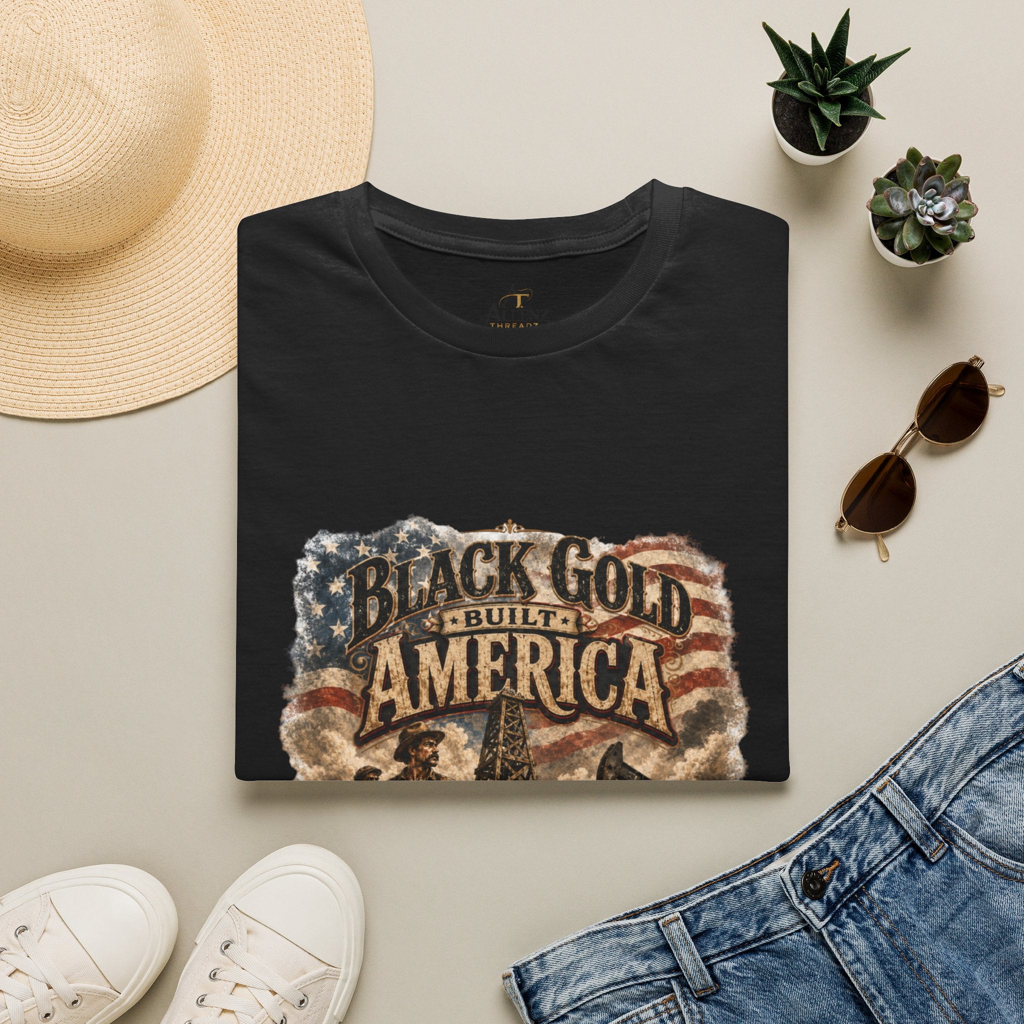 Black Gold Unisex Softstyle T-Shirt