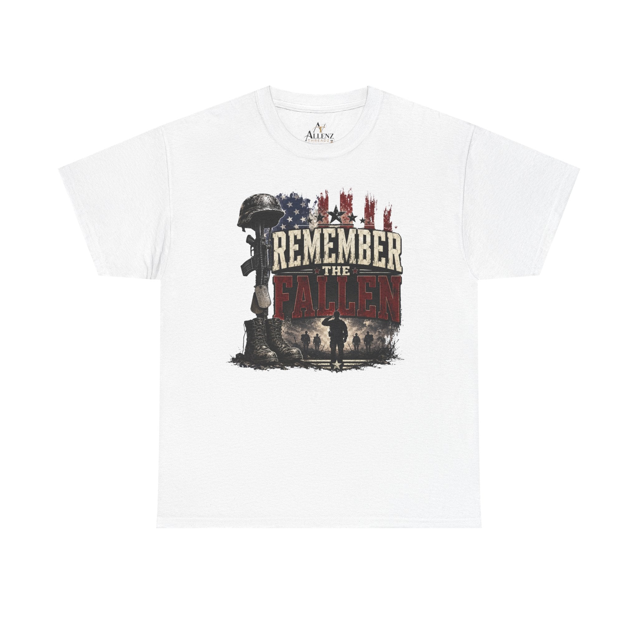 Unisex Heavy Cotton Tee   Military remember the Fallen