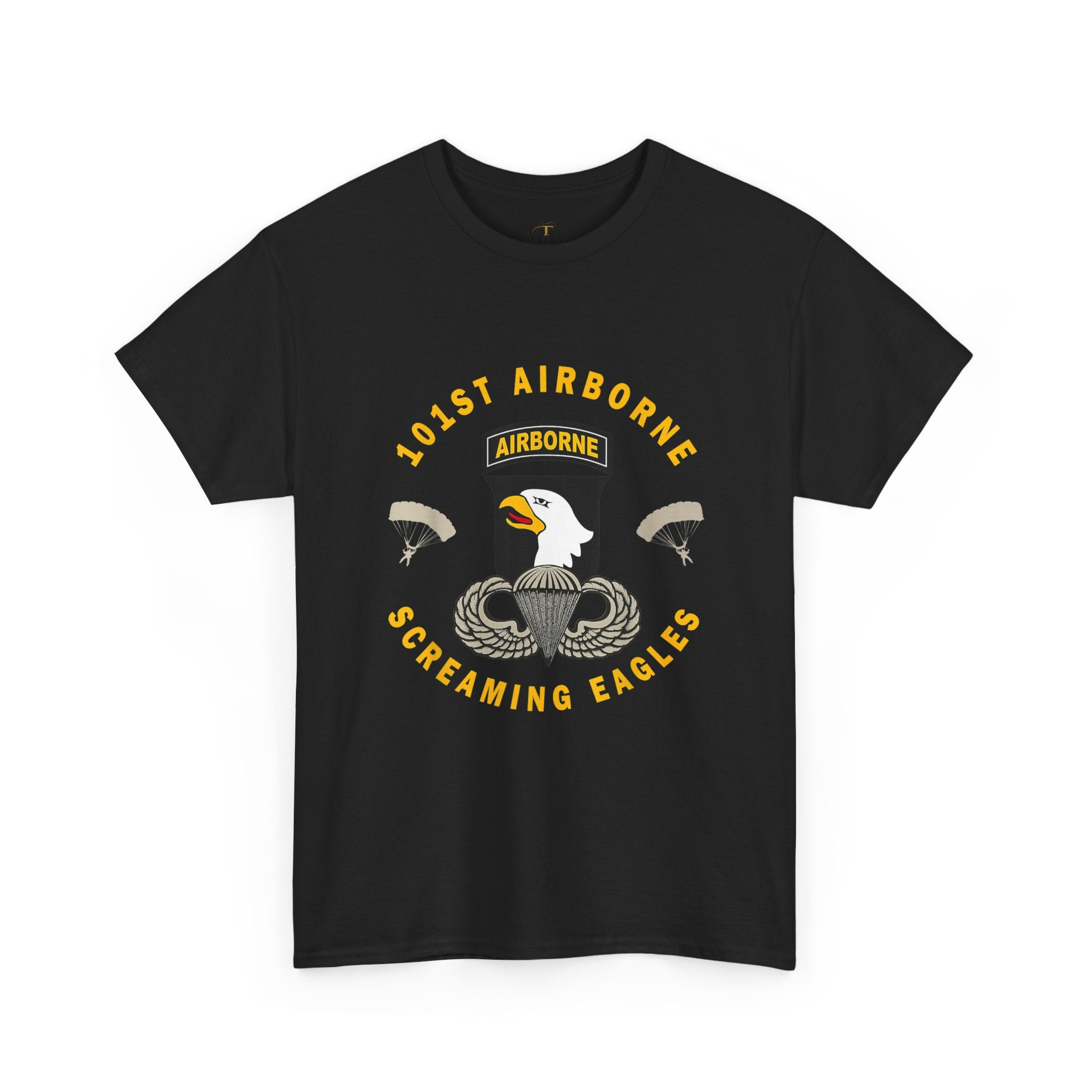 Unisex Heavy Cotton Tee 🦅 101st Airborne “Screaming Eagles” Veteran