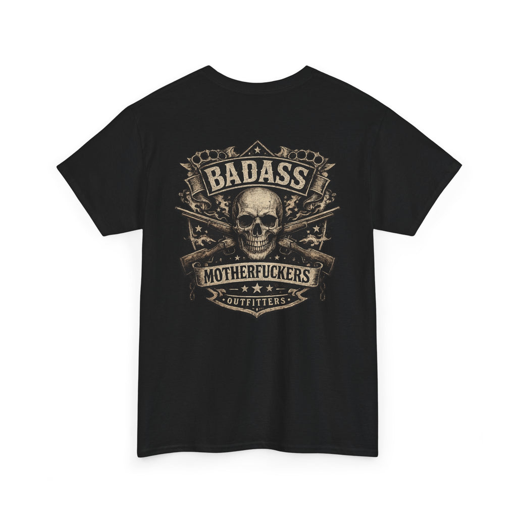Badass Motherfu.....outfitters Unisex Heavy Cotton Tee