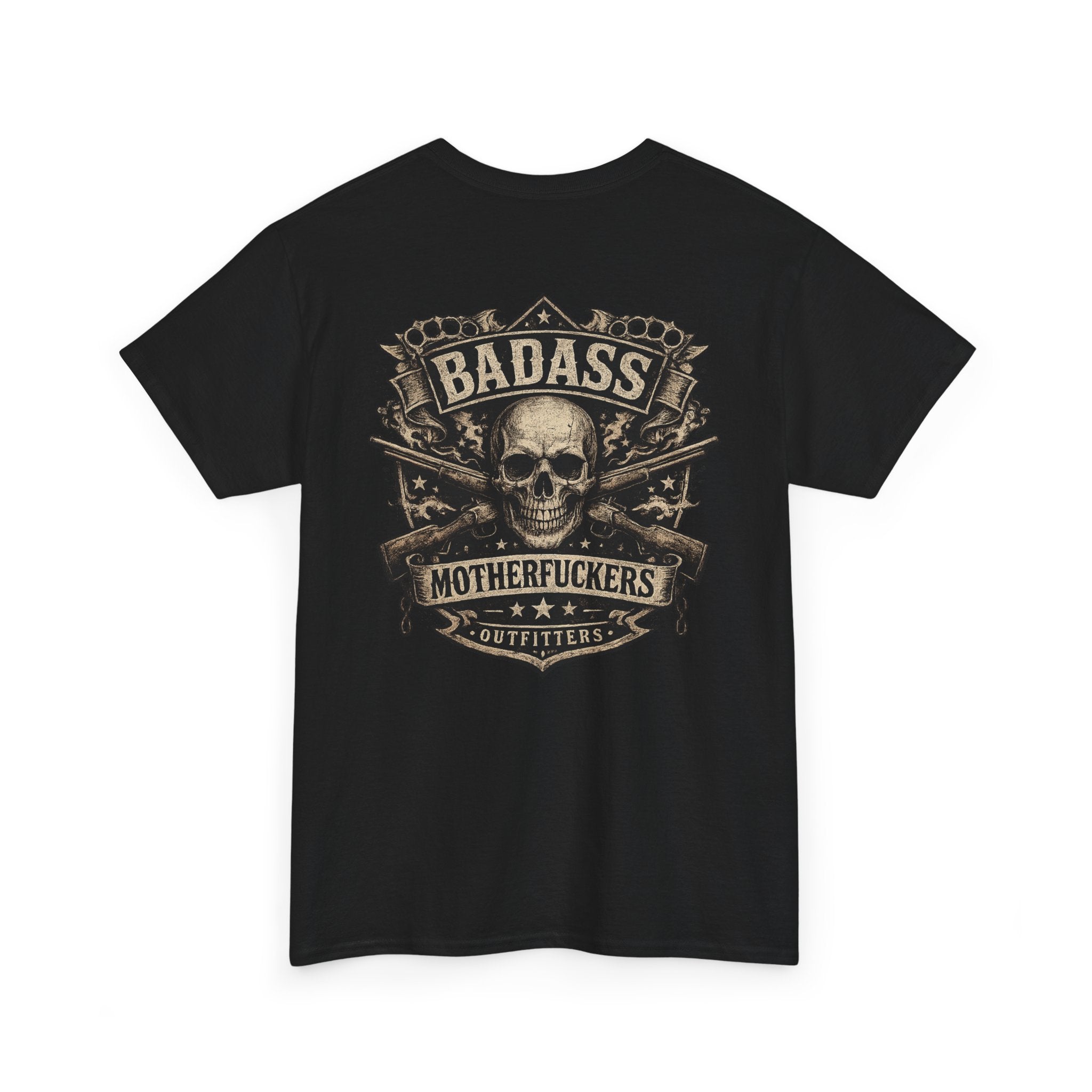 Badass Motherfu.....outfitters Unisex Heavy Cotton Tee