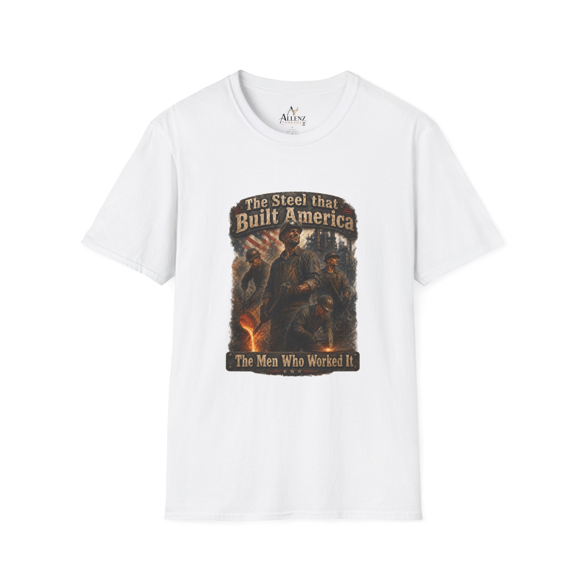 The Steel That Built America Unisex Softstyle T-Shirt