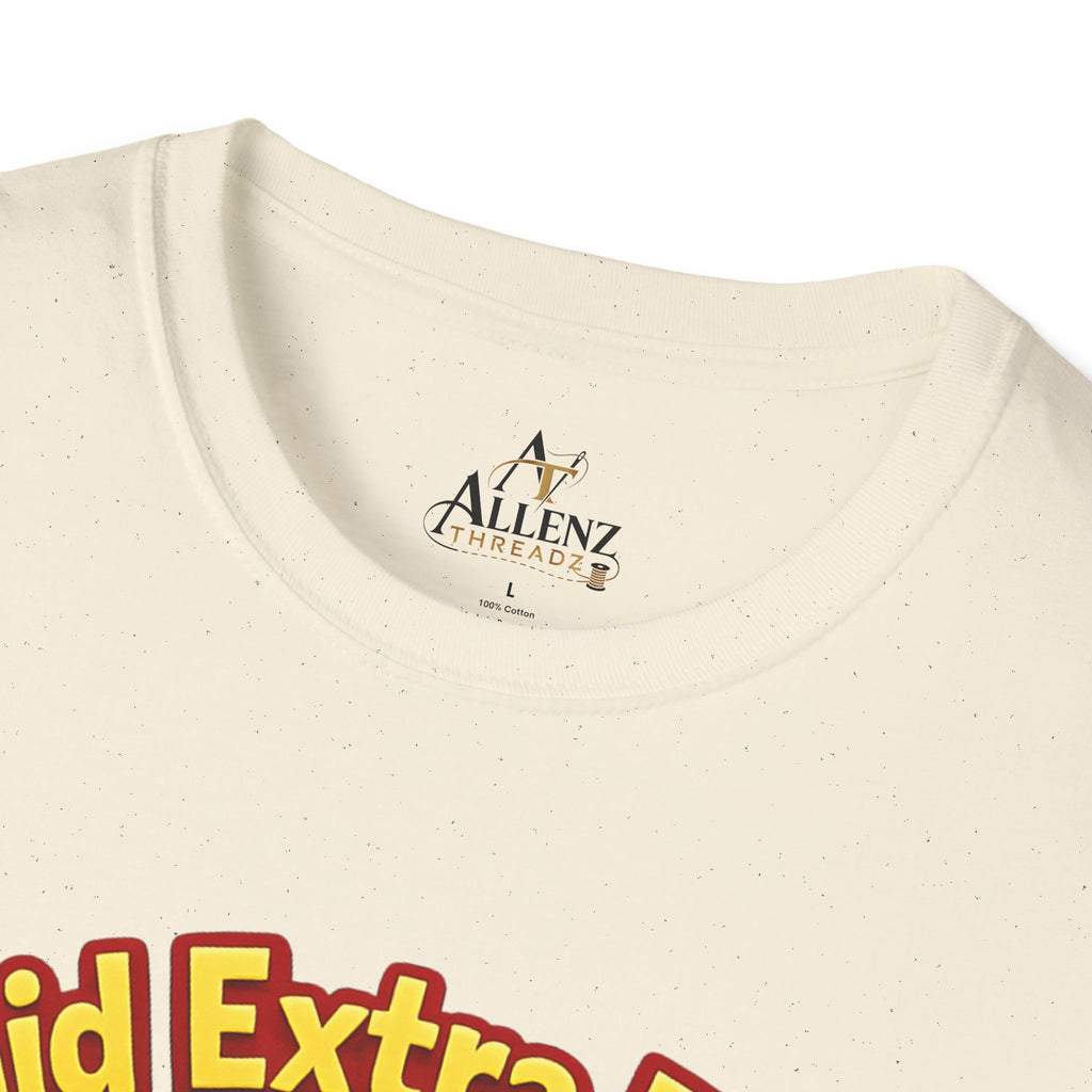 T-Shirt — “I Said Extra Fries, Not Exercise” Funny Chicken Graphic Tee