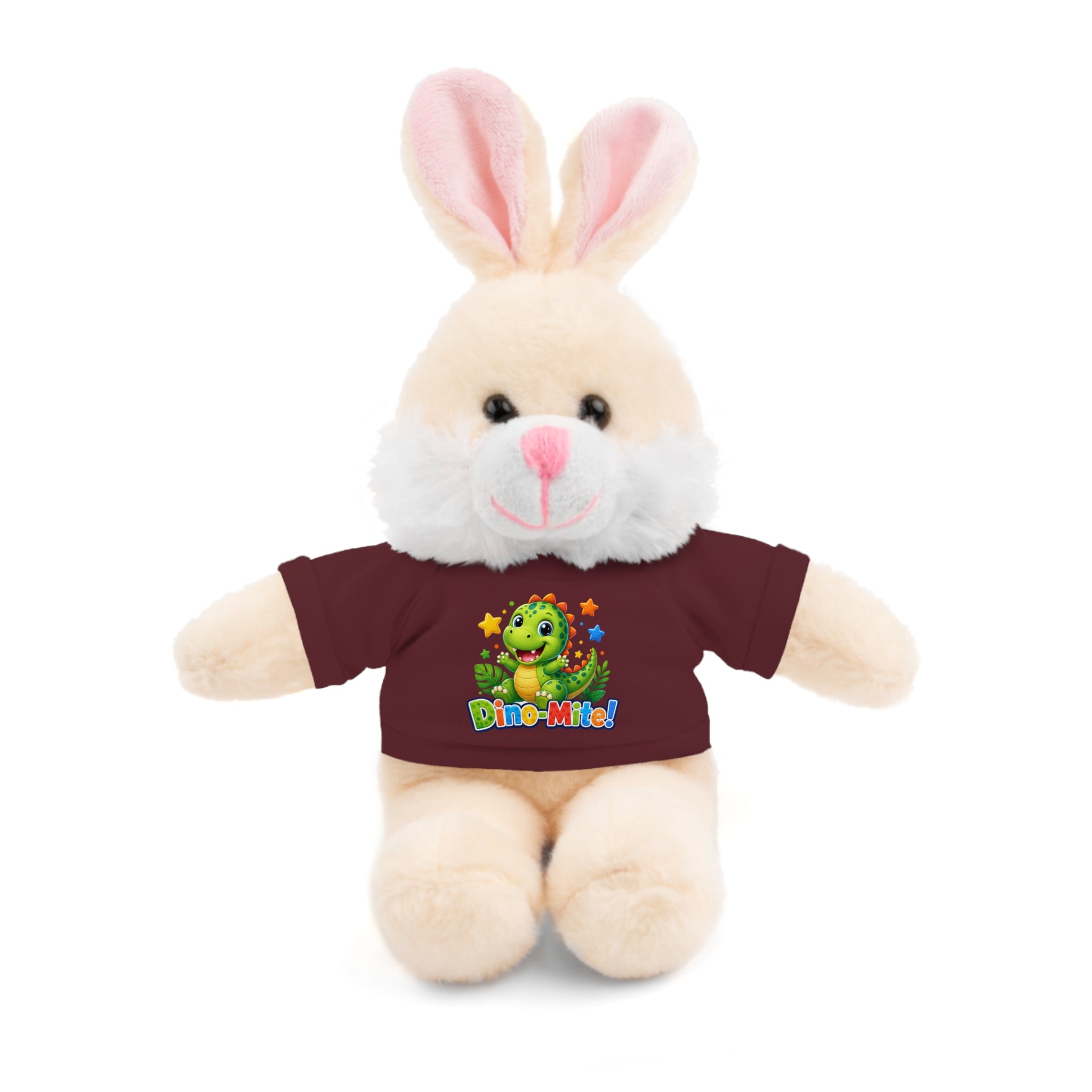 Kids Stuffed Animal with Dino-Mite T-Shirt