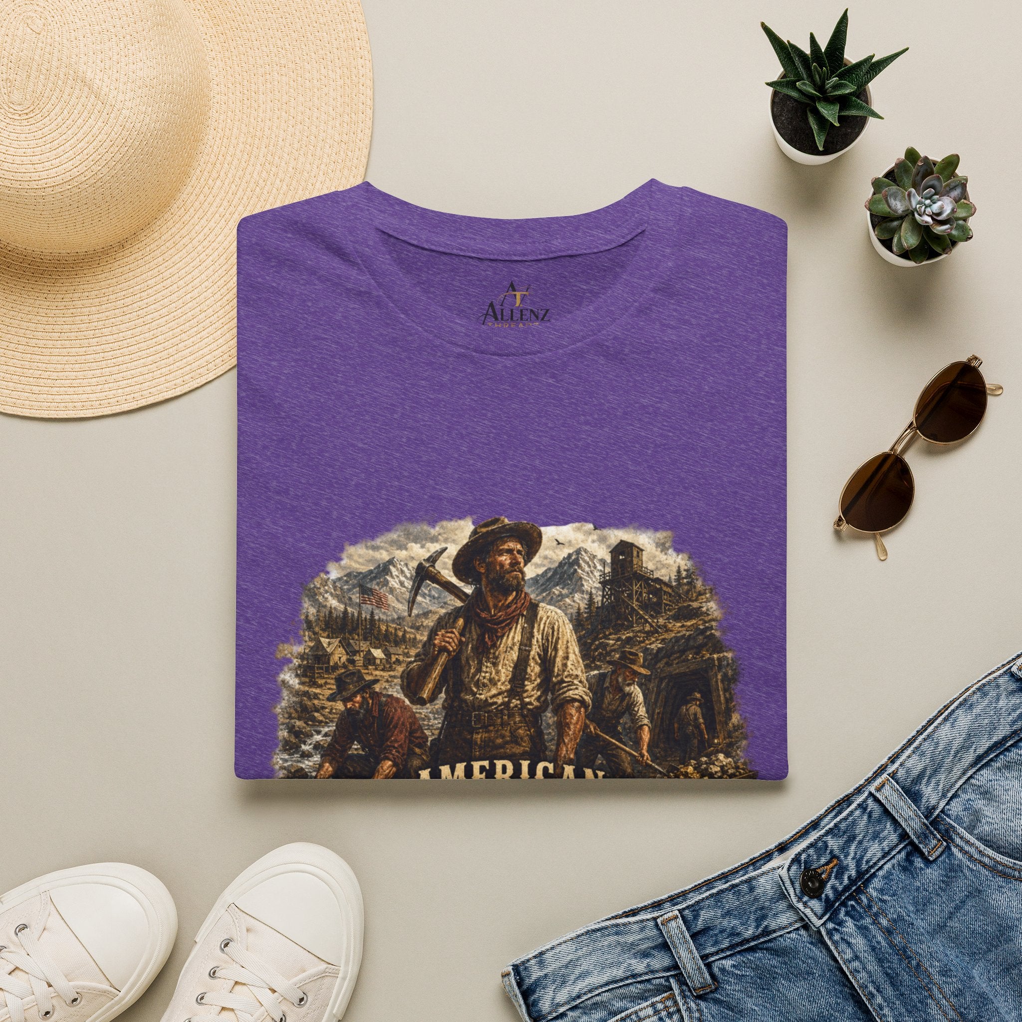 American Gold Miners Unisex Softstyle T-Shirt
