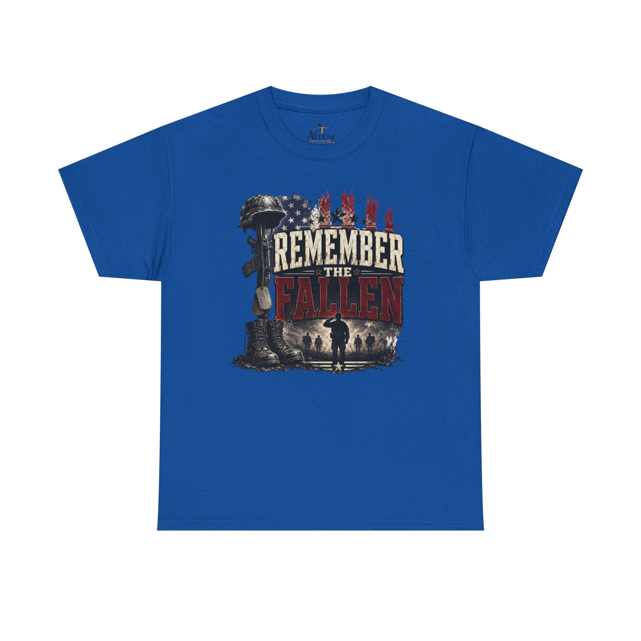 Unisex Heavy Cotton Tee   Military remember the Fallen