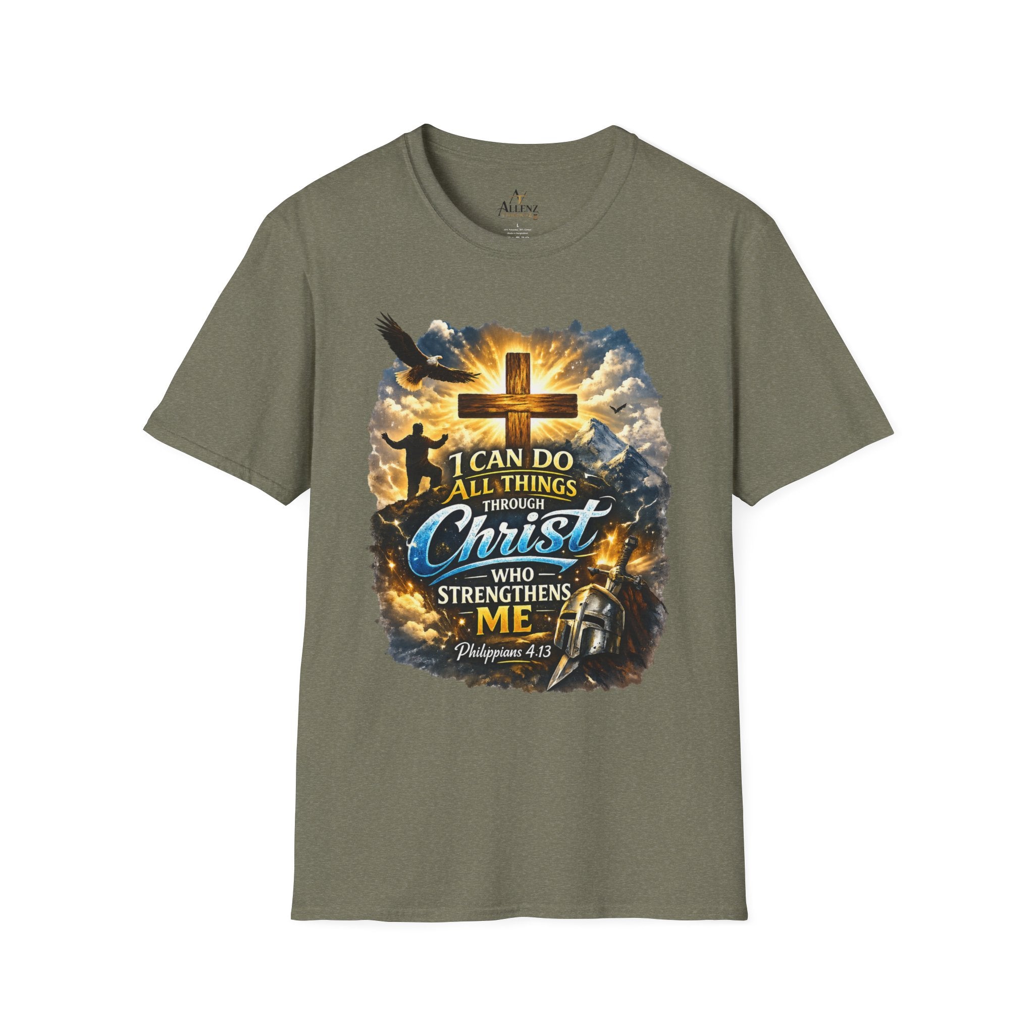 I can do all things through Christ Unisex Softstyle T-Shirt