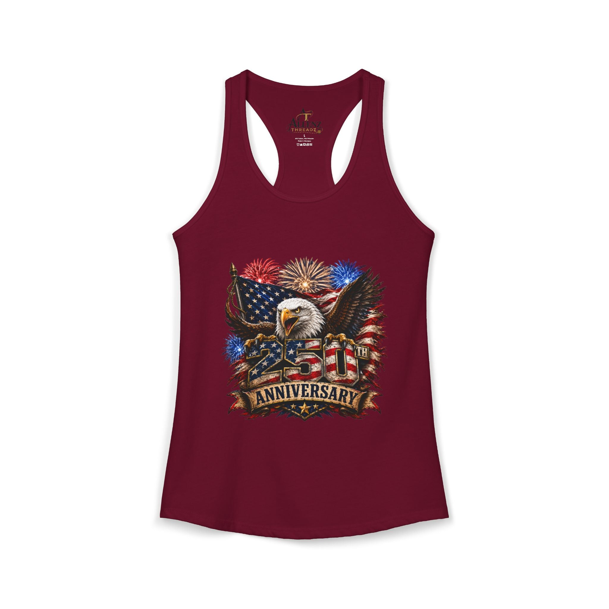250th Anniversary Women's Ideal Racerback Tank