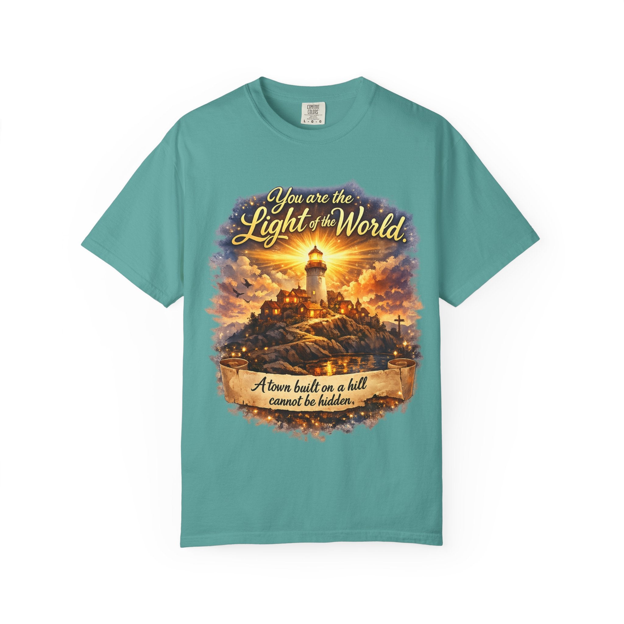 You Are the Light of the World T-Shirt — Lighthouse Faith Graphic Tee
