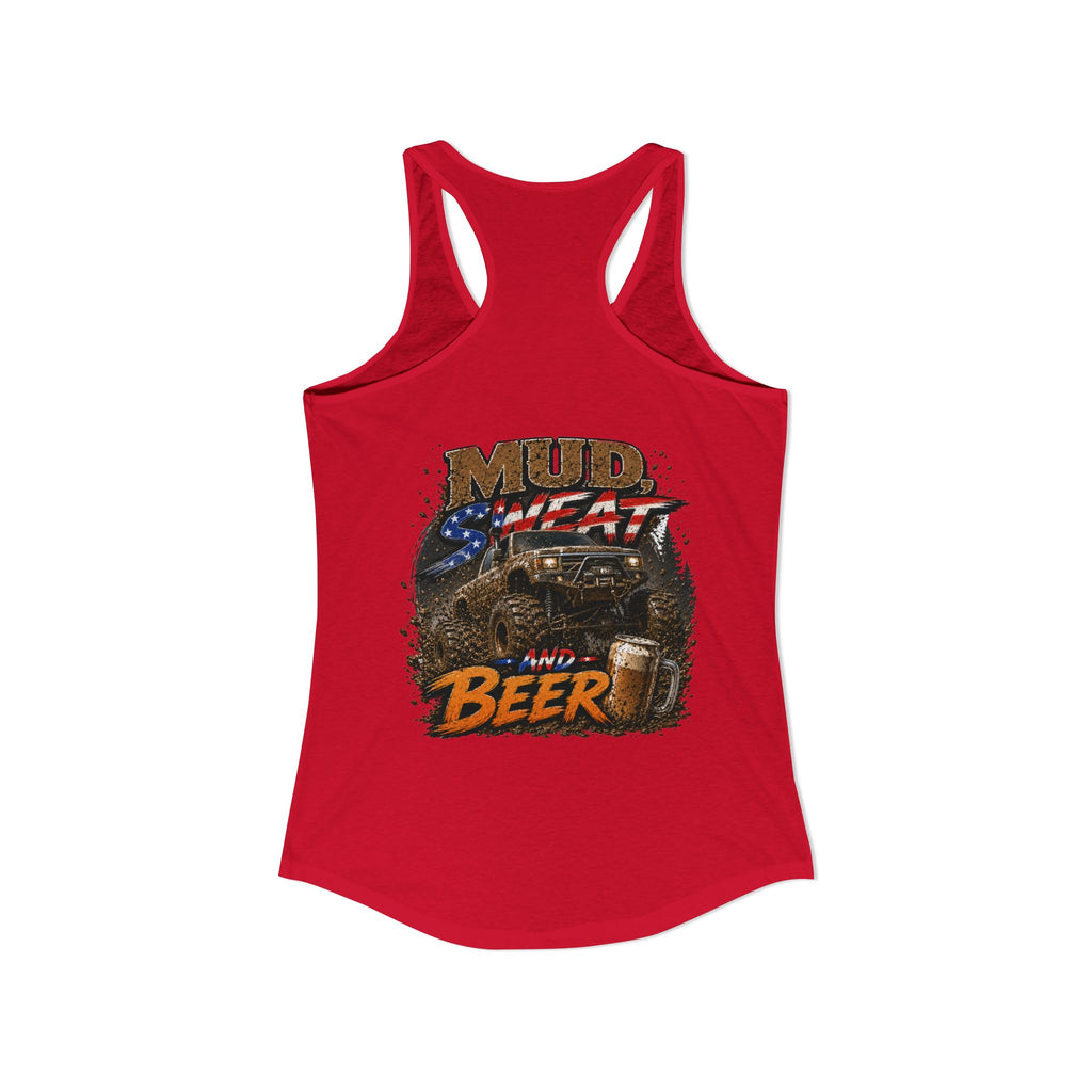 Mud Sweat and Beer Women's Ideal Racerback Tank
