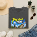 Poppin Tops Rippin Lips Fishing Shirt Unisex Softstyle T-Shirt