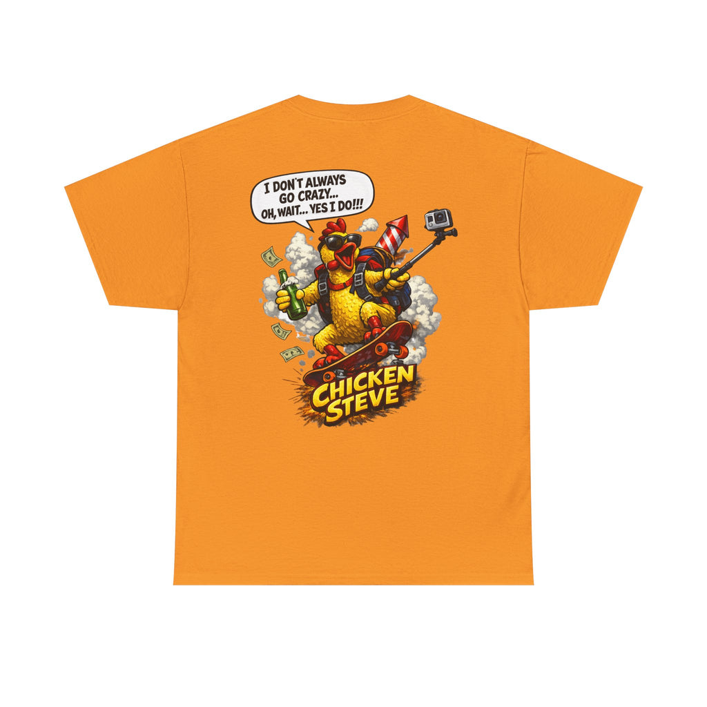 Unisex Heavy Cotton Tee    Chicken Steve's Adventures
