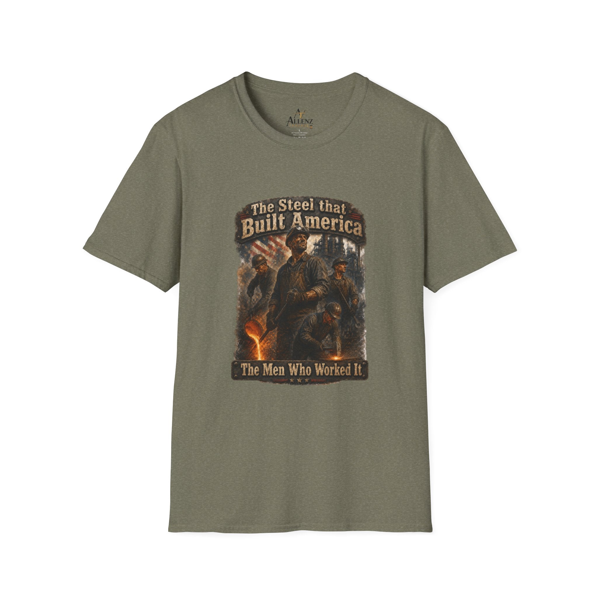 The Steel That Built America Unisex Softstyle T-Shirt