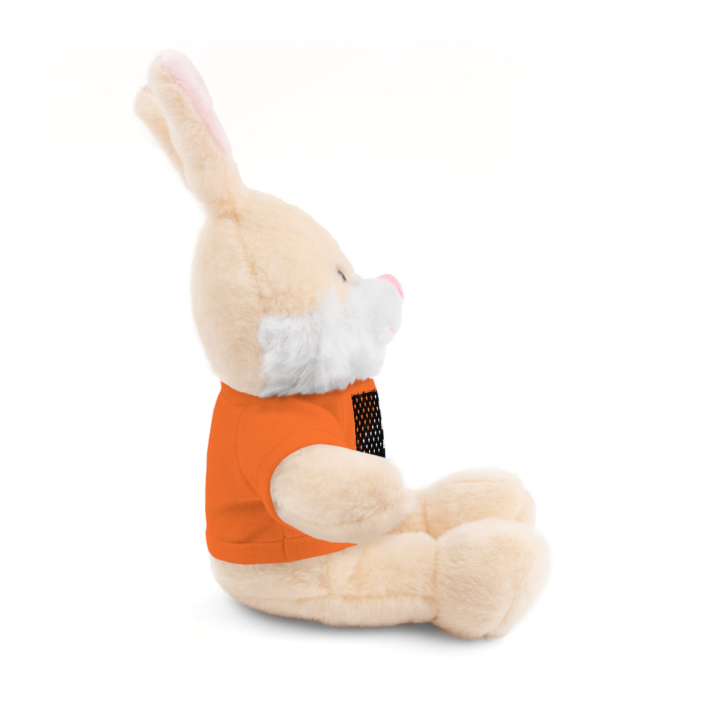Kids Stuffed Animal with Thin Blue line flag Tee