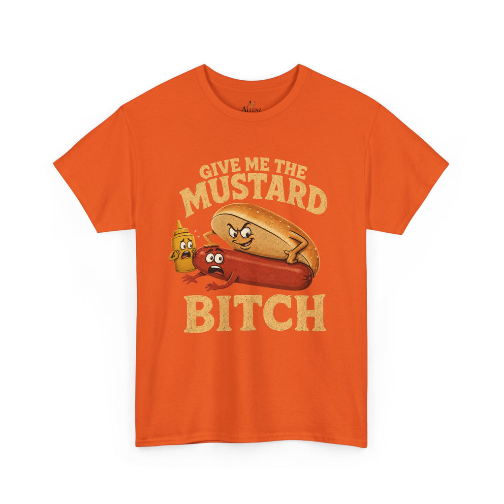 Give me the Mustard Unisex Heavy Cotton Tee
