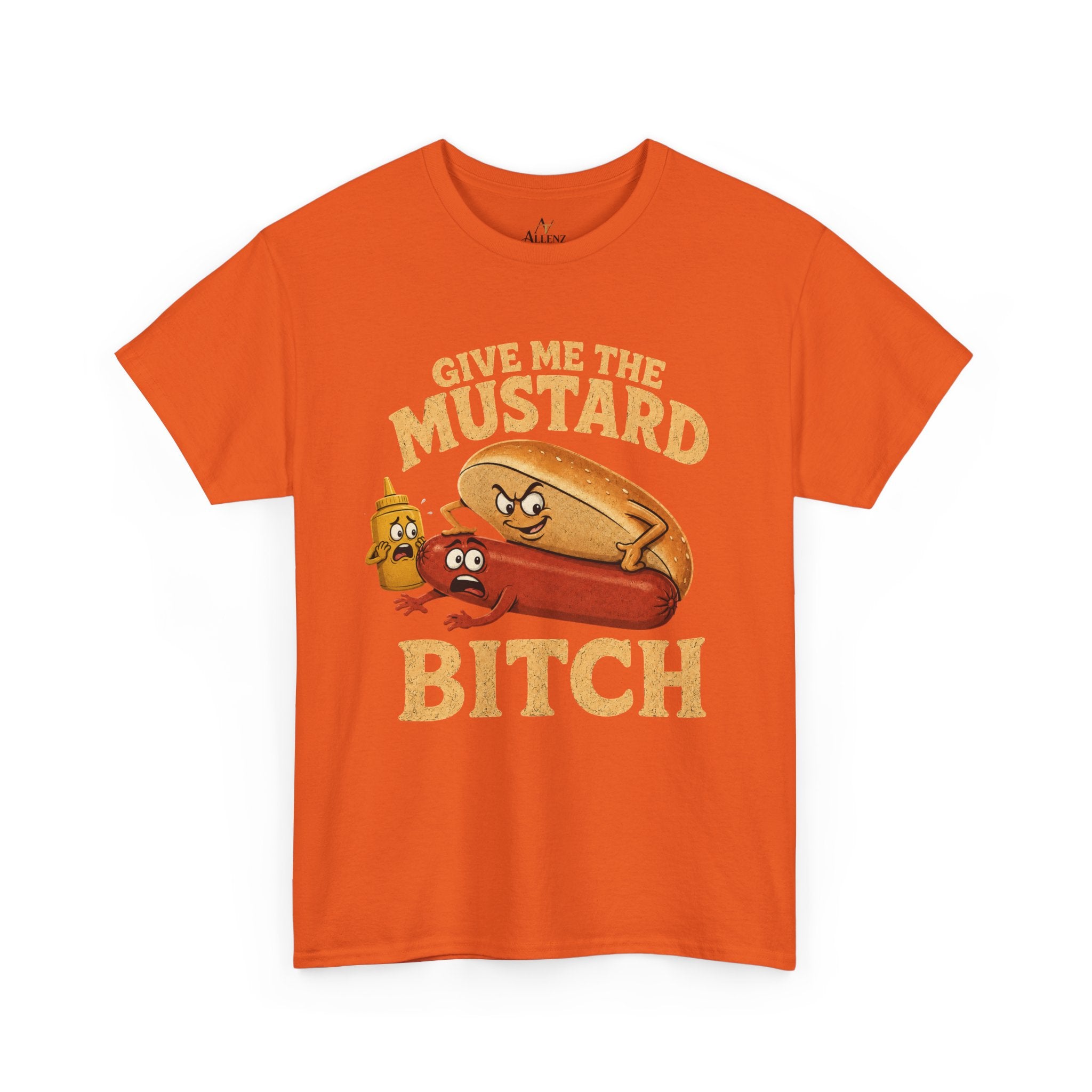 Give me the Mustard Unisex Heavy Cotton Tee