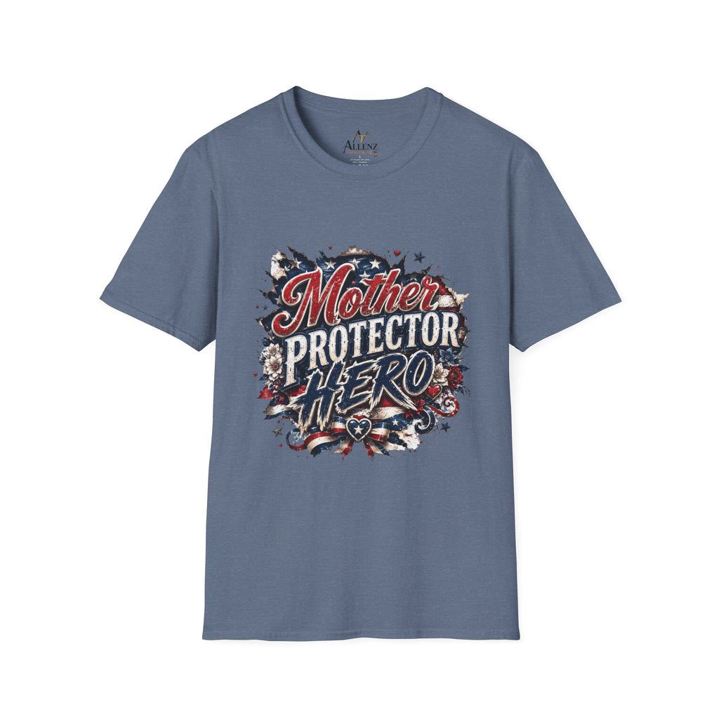 Mother Protector Hero Unisex Softstyle T-Shirt