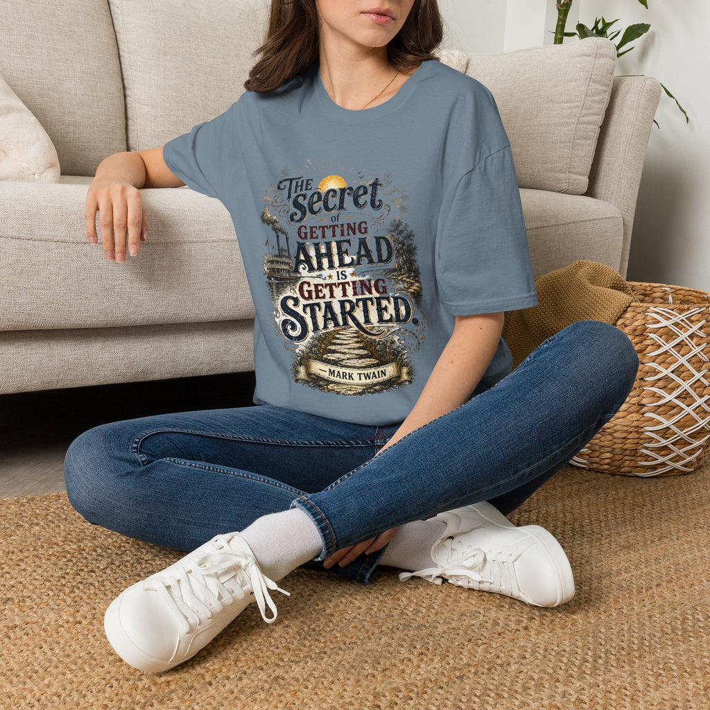 The Secret to Getting Ahead Unisex Softstyle T-Shirt