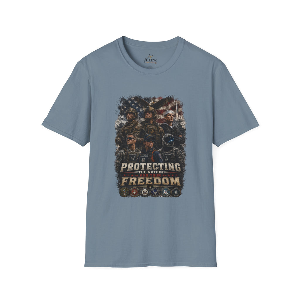 Protecting the Nation Unisex Softstyle T-Shirt