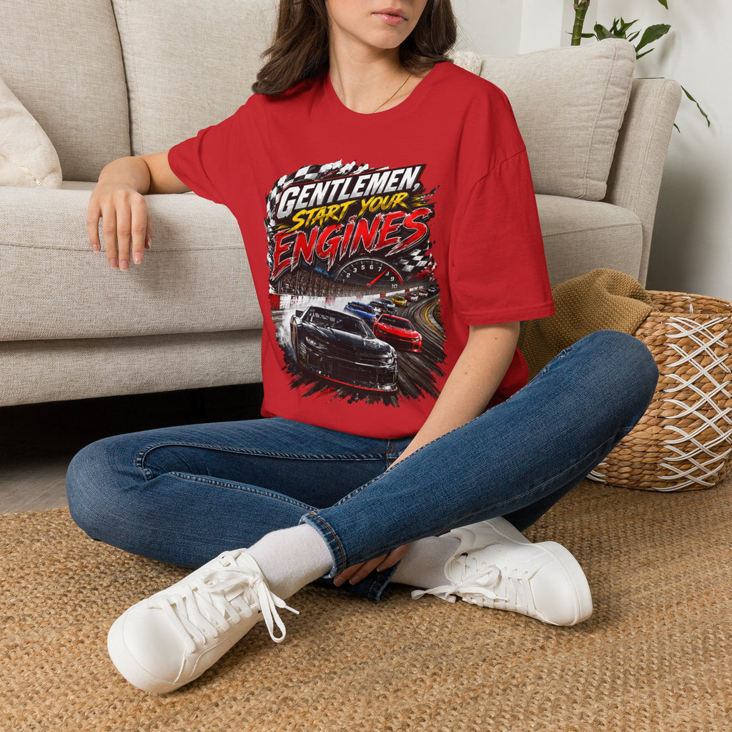 Start Your Engines Racing Unisex Softstyle T-Shirt