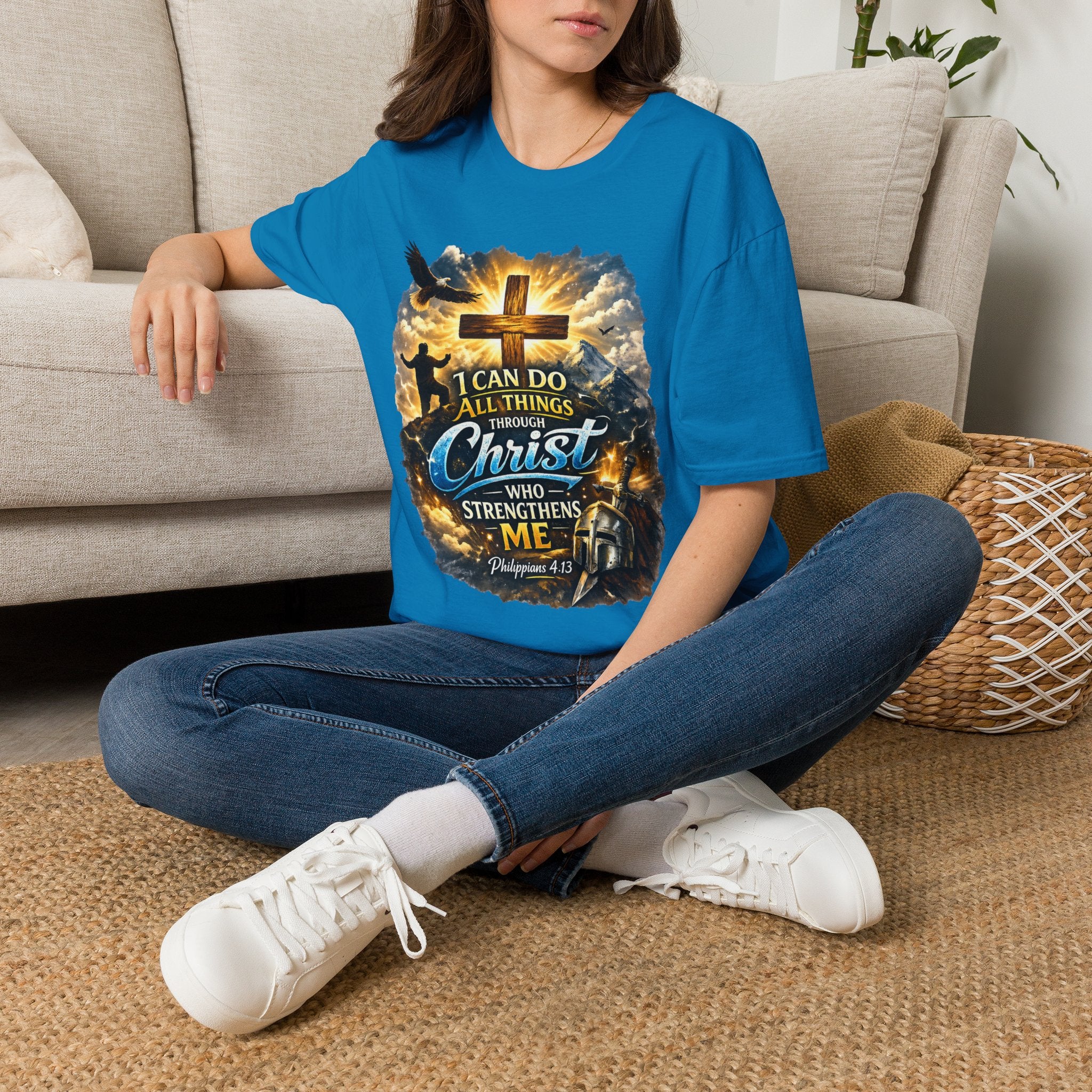 I can do all things through Christ Unisex Softstyle T-Shirt