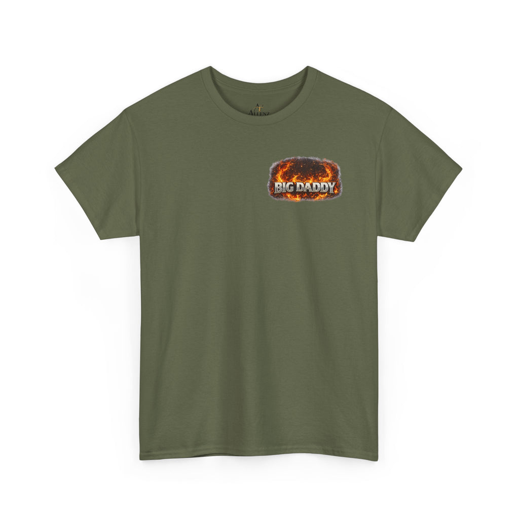 Unisex Heavy Cotton Tee 🚙🔥  And They Call Me BIG DADDY – Retro Truck T-Shirt Design 🔥🚙