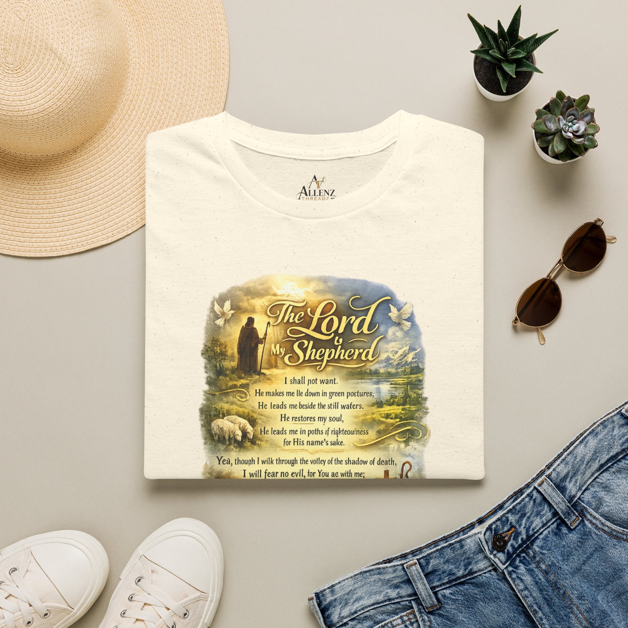 The Lord Is My Shepherd Unisex Softstyle T-Shirt