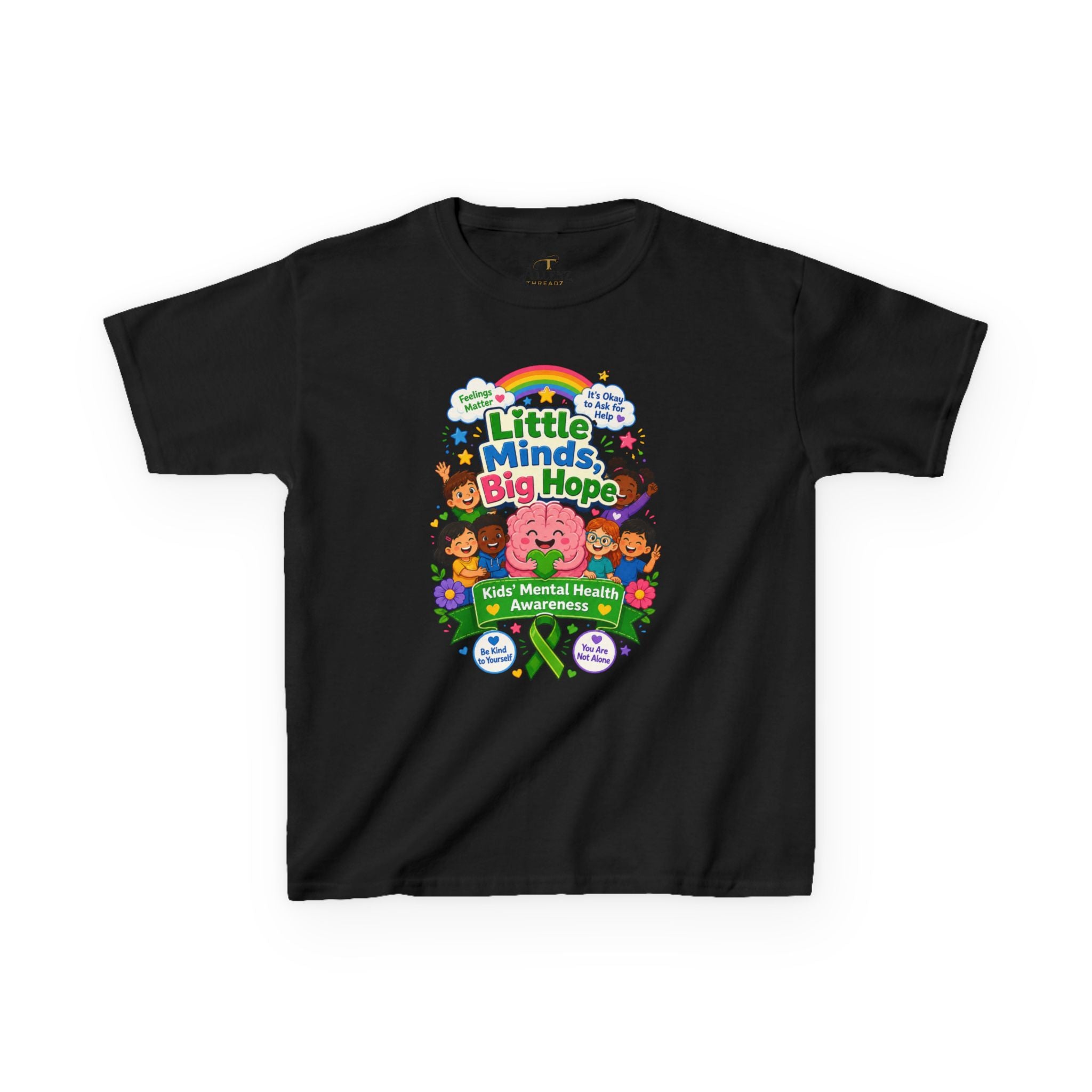Little Minds Mental Health Kids Heavy Cotton™ Tee
