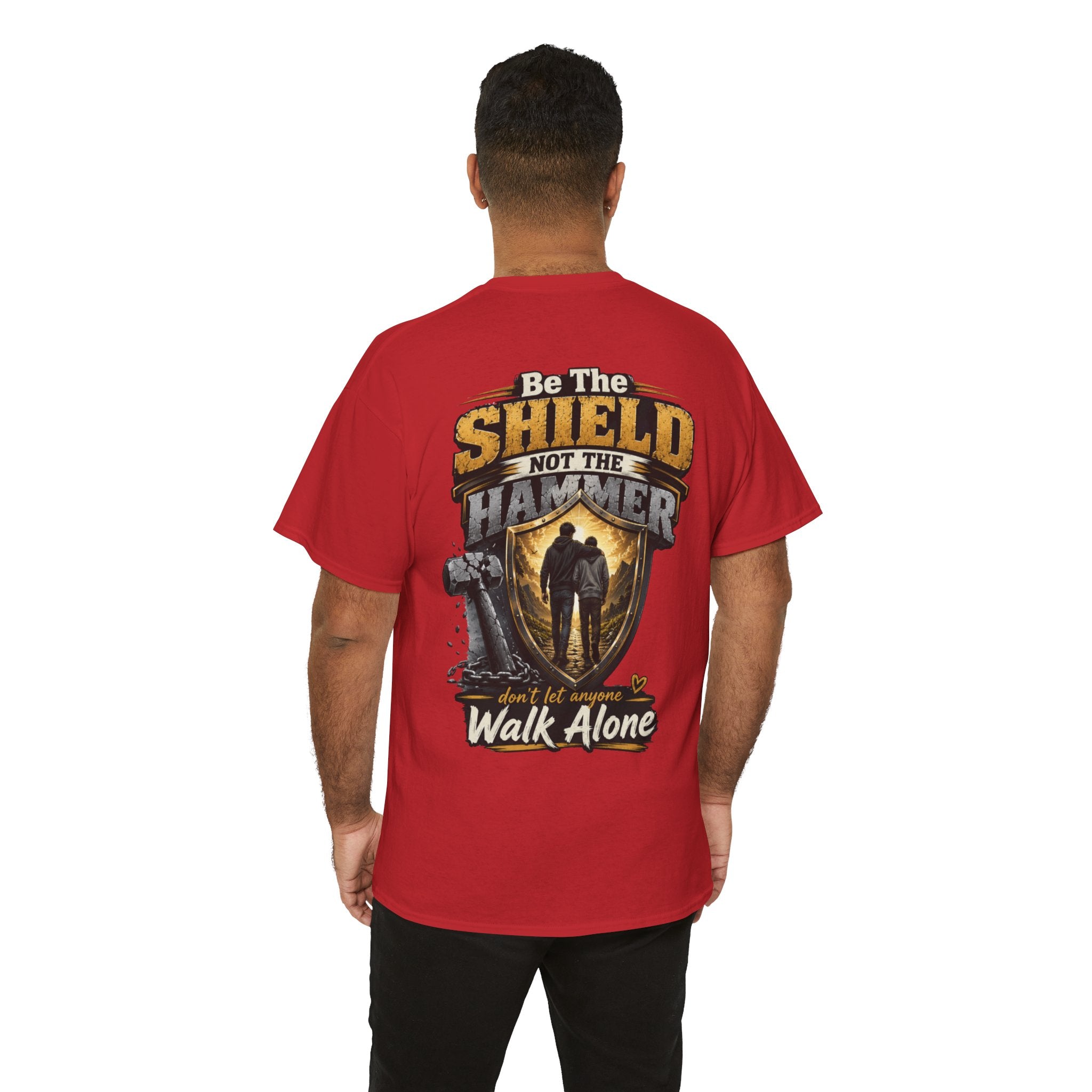 Be The Shield Unisex Heavy Cotton Tee