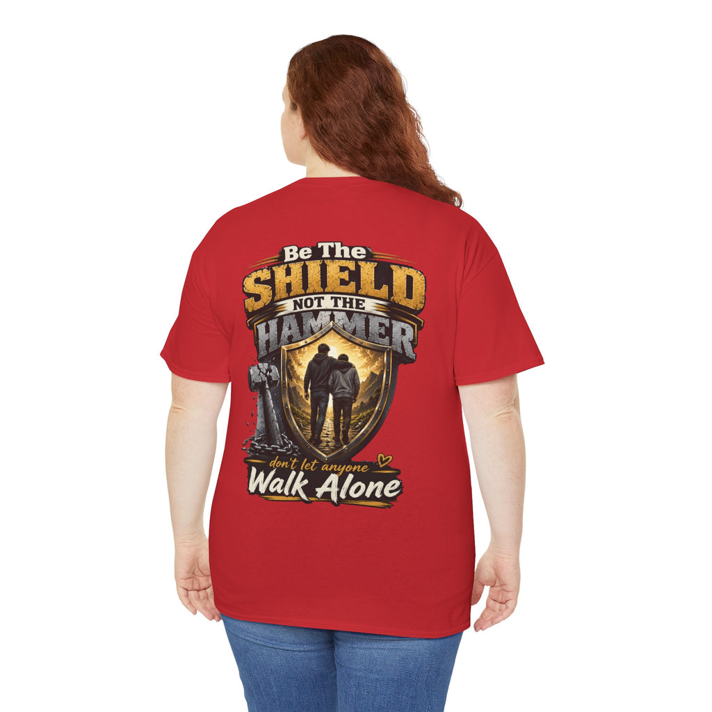 Be The Shield Unisex Heavy Cotton Tee