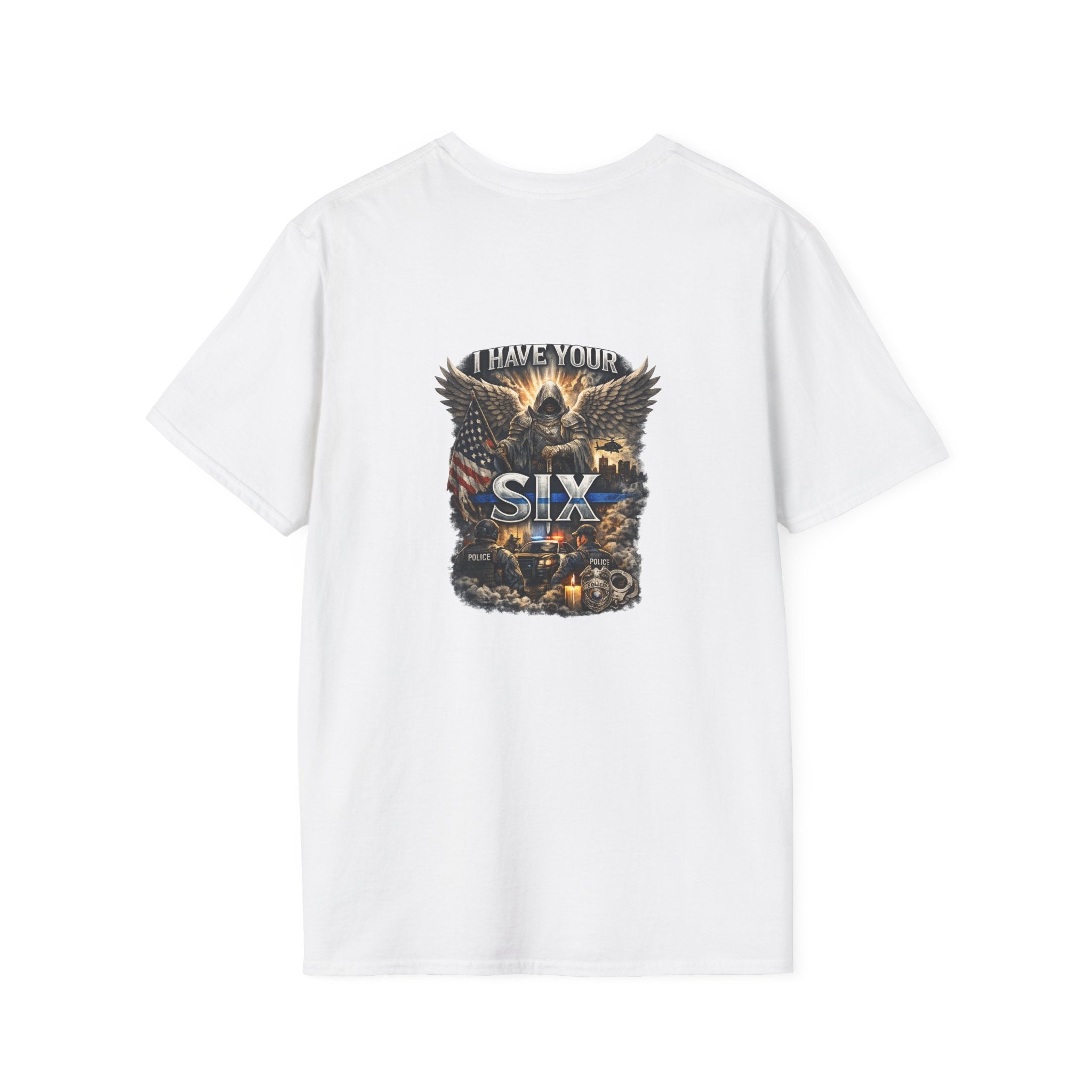 Thin Blue Line Unisex Softstyle T-Shirt
