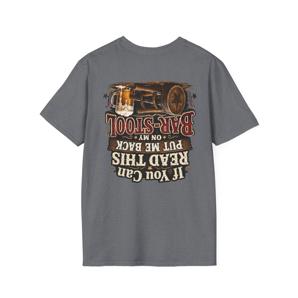 Funny Bar Unisex Softstyle T-Shirt