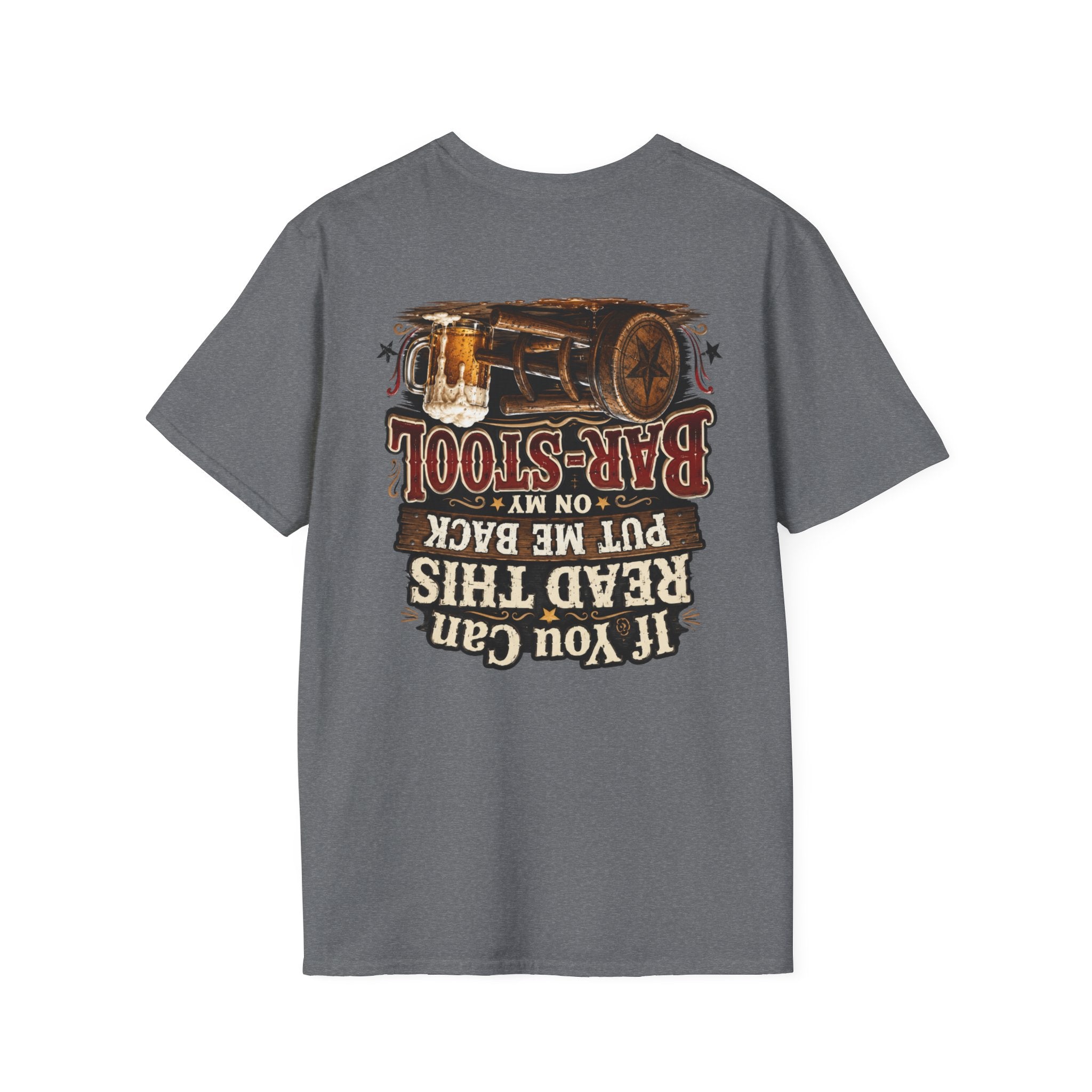 Funny Bar Unisex Softstyle T-Shirt