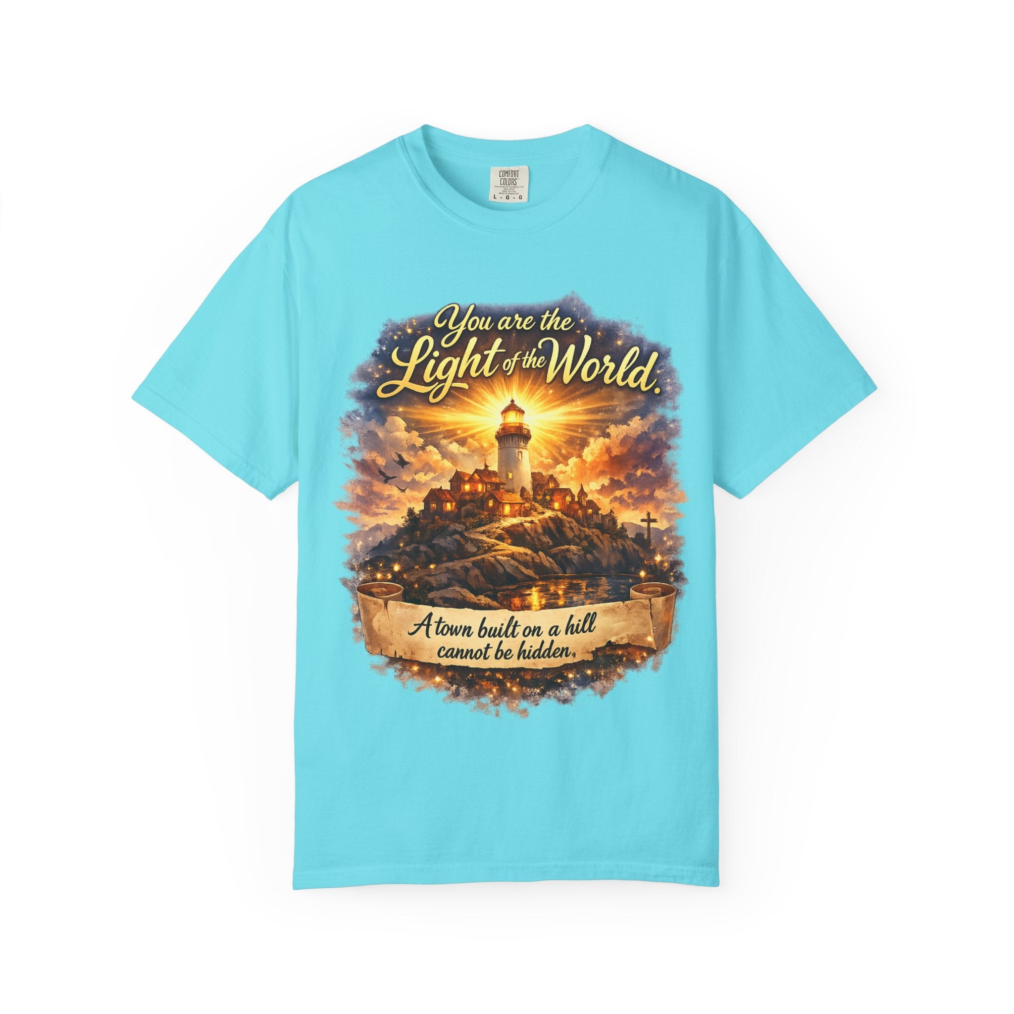 You Are the Light of the World T-Shirt — Lighthouse Faith Graphic Tee