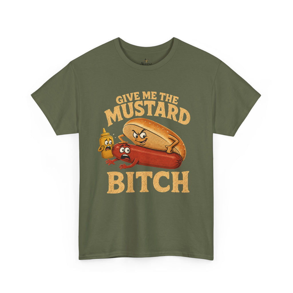Give me the Mustard Unisex Heavy Cotton Tee