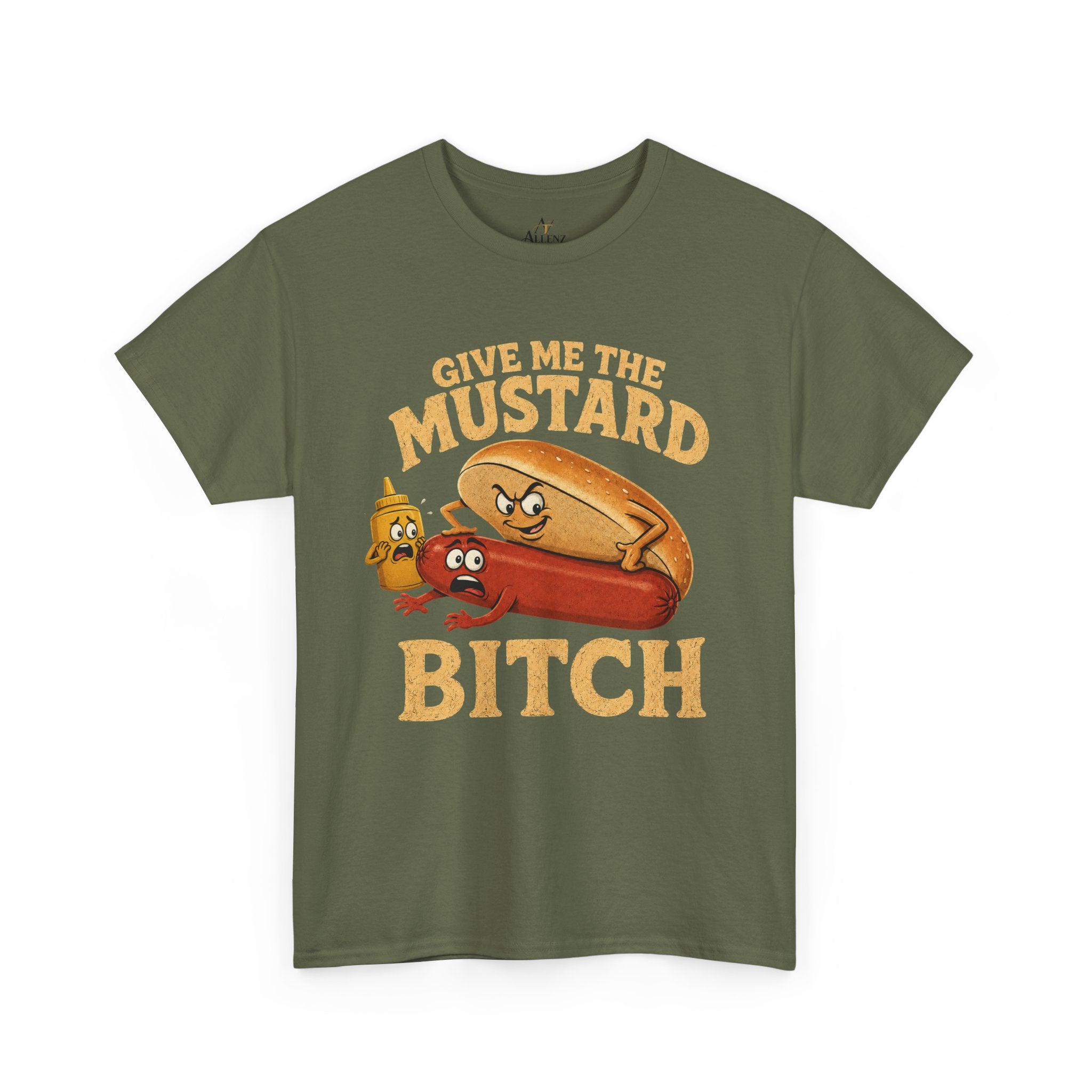 Give me the Mustard Unisex Heavy Cotton Tee