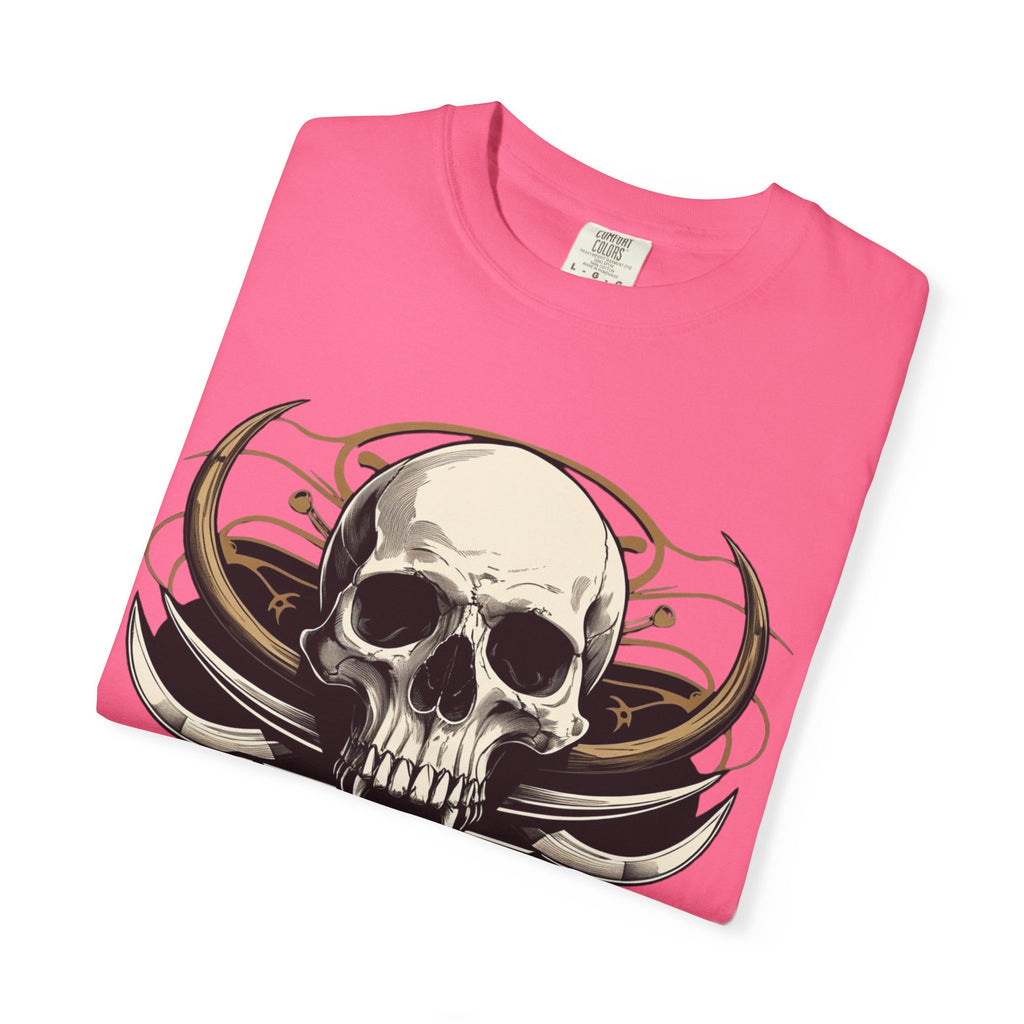 Skull Logo T-Shirt — "Allen Cutlery" Retro Gothic Tee